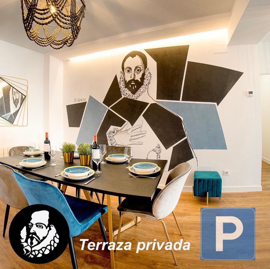 Cervantes 5 Collection - Greco Aparcamiento En El Edificio Toledo Ngoại thất bức ảnh