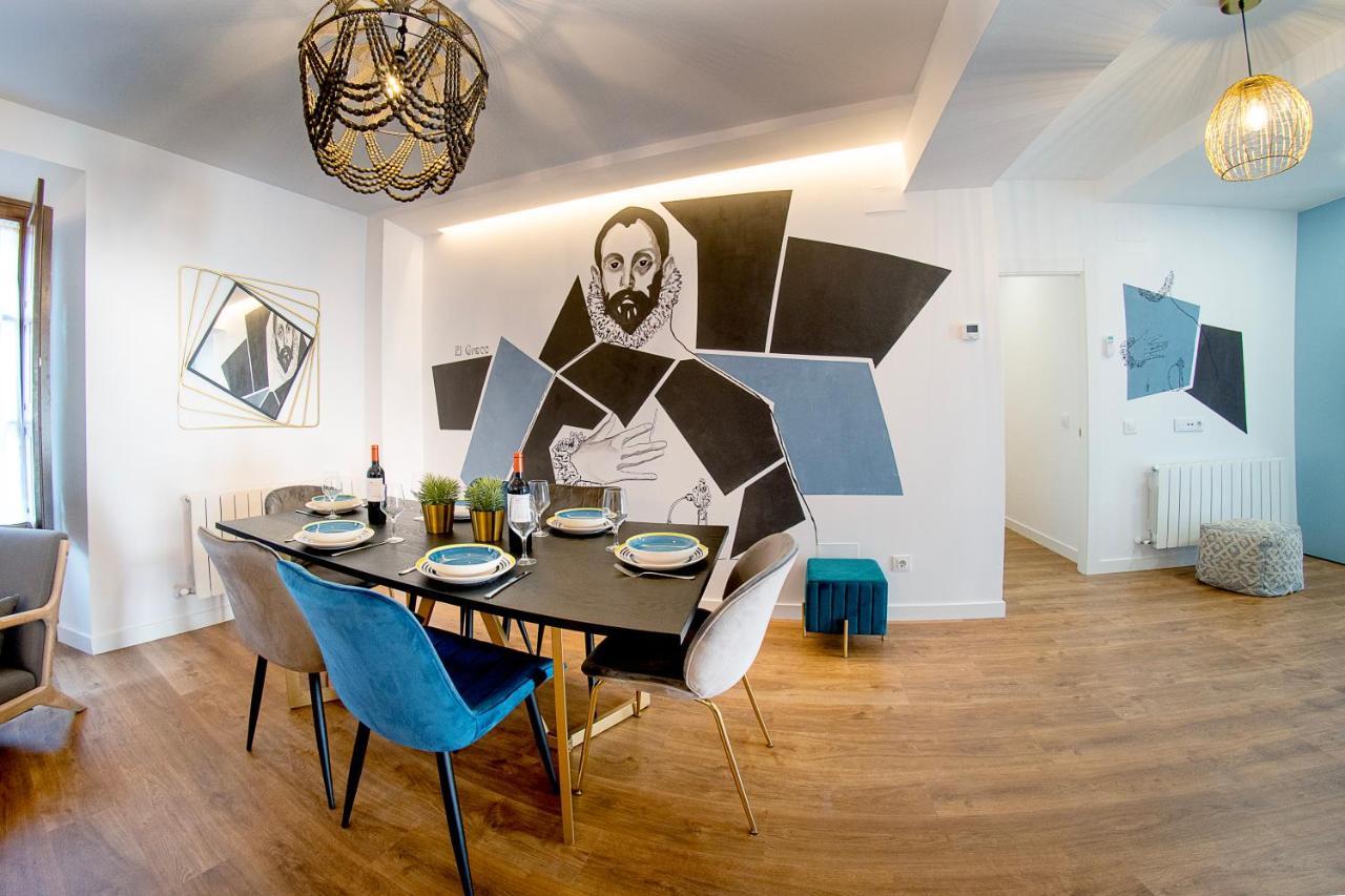 Cervantes 5 Collection - Greco Aparcamiento En El Edificio Toledo Ngoại thất bức ảnh